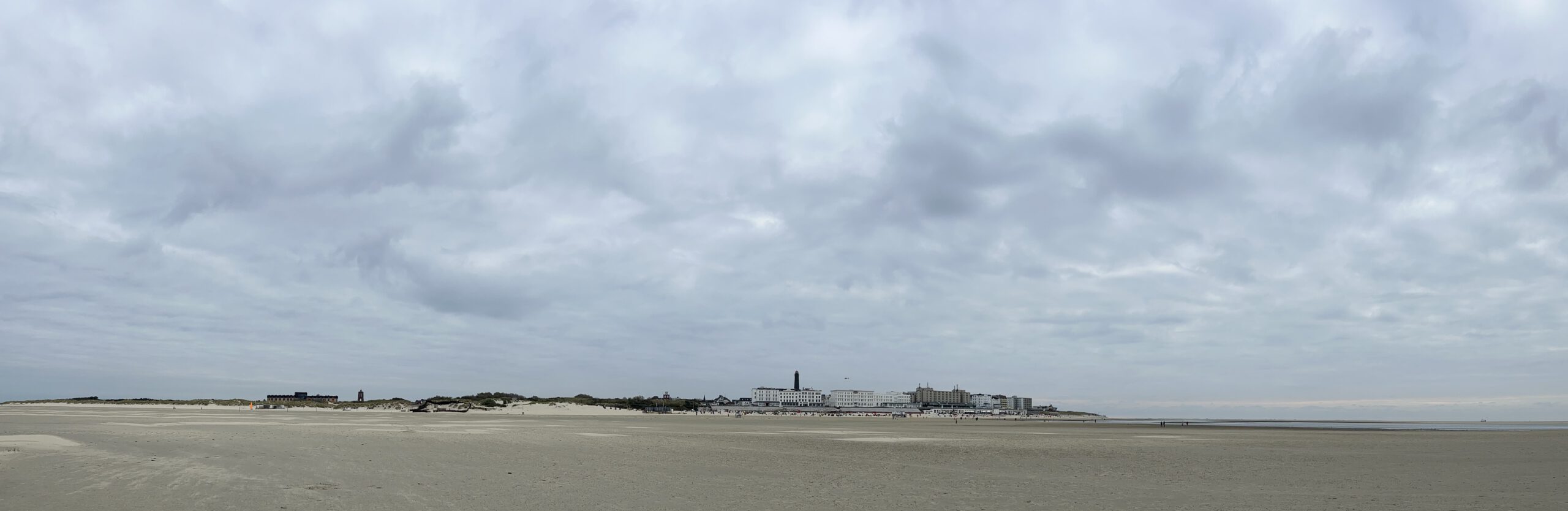 Borkum Strandpanorama